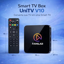 Uni TV V10 - Pagamento Unico Todos os canais liberados Netflix, Premier, Etc...